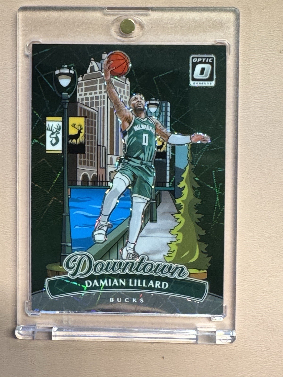 2024 Panini Donruss Optic - Downtown Damian Lillard #12