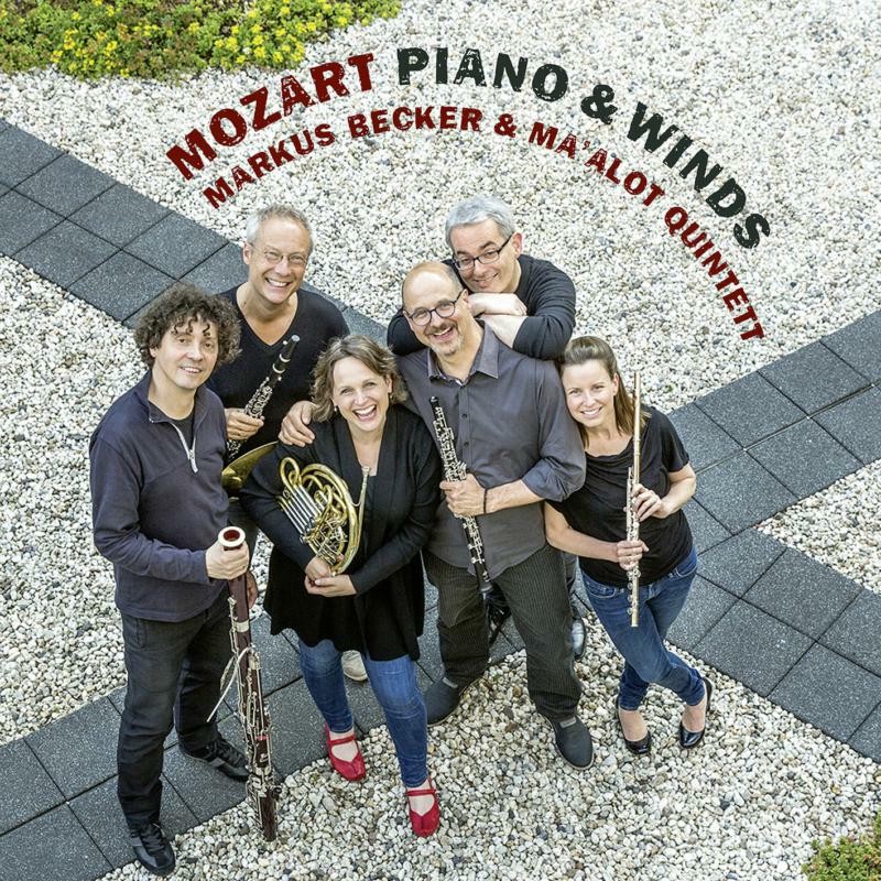 AVI8553043 Markus Becker and Ma'alot Quintett Mozart: Piano & Winds CD NEW