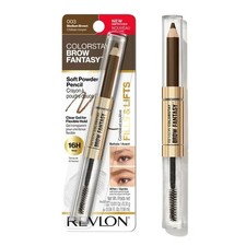 Revlon ColorStay Fantasy, Eyebrow Pencil w/ Clear Shaping Gel, 003 Medium Brown