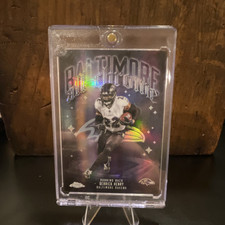 2024 Topps Chrome Derrick Henry Refractor #ACT-4 Baltimore Ravens Football