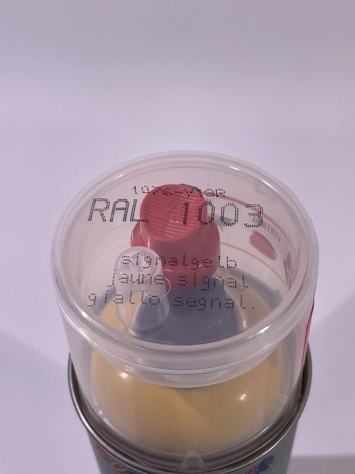 DUPLI COLOR 719387 RAL 1003 Acryl Lack Signalgelb Spraydose 400ml Autofarbe - Bild 2 von 4
