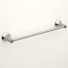 Glacier Bay Sadira 18 in. Wall Mounted Towel Bar in Brushed Nickel
