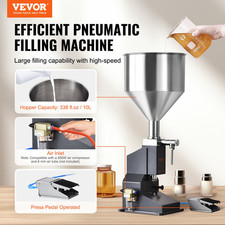 Pneumatic Paste Liquid Filling Machine, 5-50ml Bottle Filler, Bottle Filling Ma