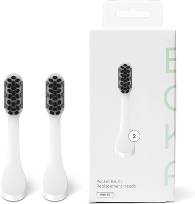 Boka Pocket Replacement Toothbrush Heads for Sonic Powered Electric Toothbrush,
