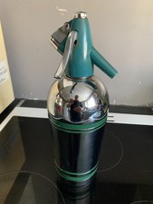 Siphon chromé "Sparklets" Vintage Année 60/70 made in england déco ou a utilisé