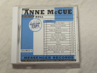 Roll by Anne Mccue (CD, 2004) Promo
