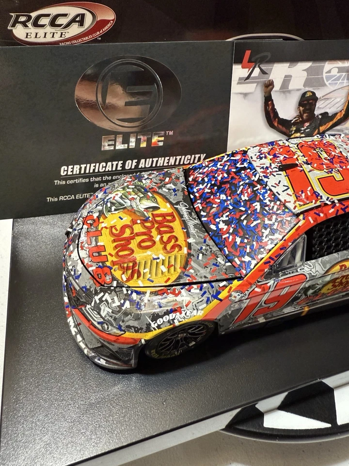 Martin Truex Jr. ELITE #19 Bass Pro Shops Dover Win 2023 1/24 Nascar Diecast - Image 3 of 4