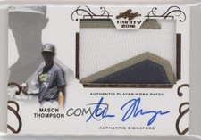 2016 Leaf Trinity Patch Auto Mason Thompson #PA-MT1 Patch Auto a2v