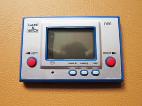Fire (RC-04) Nintendo Game & Watch in Excellent Condition
