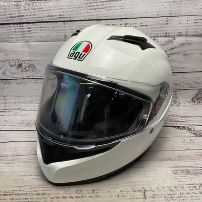 AGV K3 Mono White Motorcycle Helmet Size S