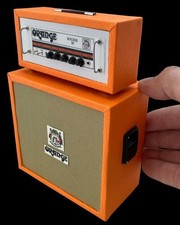 Axe Heaven Orange ROCKER 30 Miniature Stack Guitar Amplifier Replica Collectible