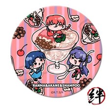 TV Anime Ranma 1/2 Ranma  Akane  Shampoo Vol. 2 3-Way Can Badge MK