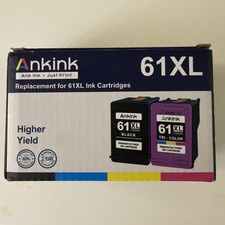 Ink Cartridges 61XL 2 Pack Black And Tri Color New Expire 2026