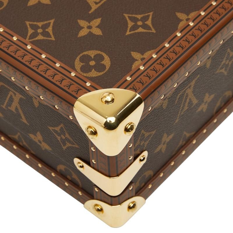 Louis Vuitton Monogram Petite Valise Mini Trunk Handbag 2WAY image 7