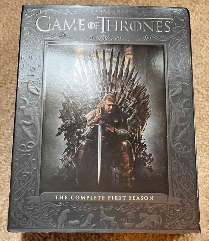 Game of Thrones: Complete Season 1 DVD & Season 2 Blu Ray & Target Bonus Disc