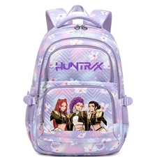 Kpop Backpack, Demon Hunters Print School Bag Large Capacity Travel