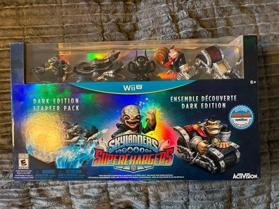 Skylanders Superchargers Racing Dark Edition Starter Pack for Wii U SEALED 