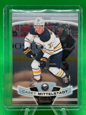 Casey Mittelstadt Base Card 2019-20 O-Pee-Chee Platinum Buffalo Sabres #96