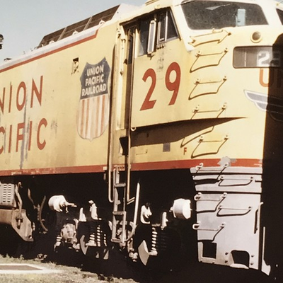#ad Union Pacific Railroad UP #29 Turbine Power Unit Big Blow 1970 Cheyenne WY Photo $15.99