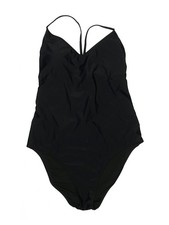 Aerie Women Black Bodysuit XL