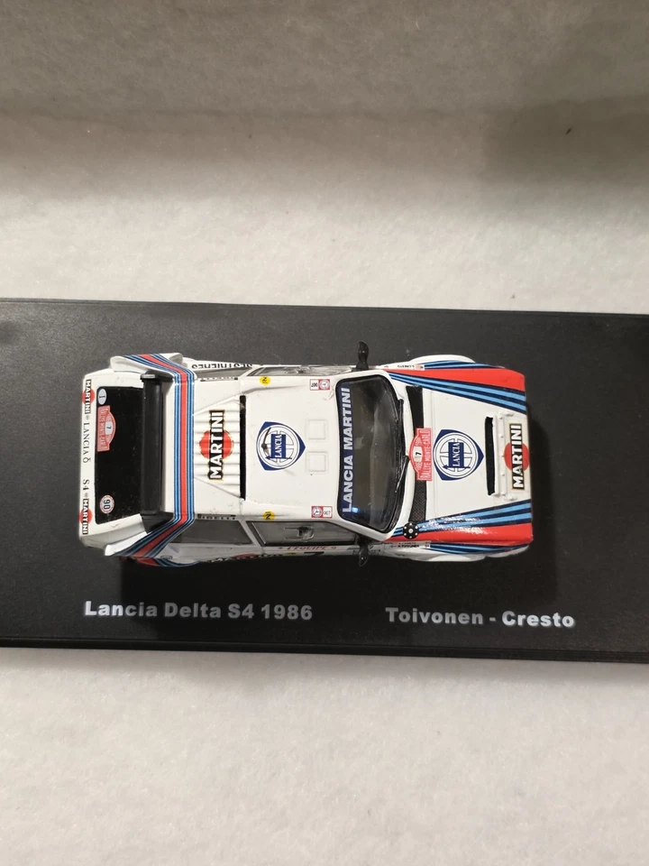 LANCIA DELTA S4 H.TOIVONEN-S.CRESTO RALLY Montecarlo 1986 1:43 - Immagine 2 di 4