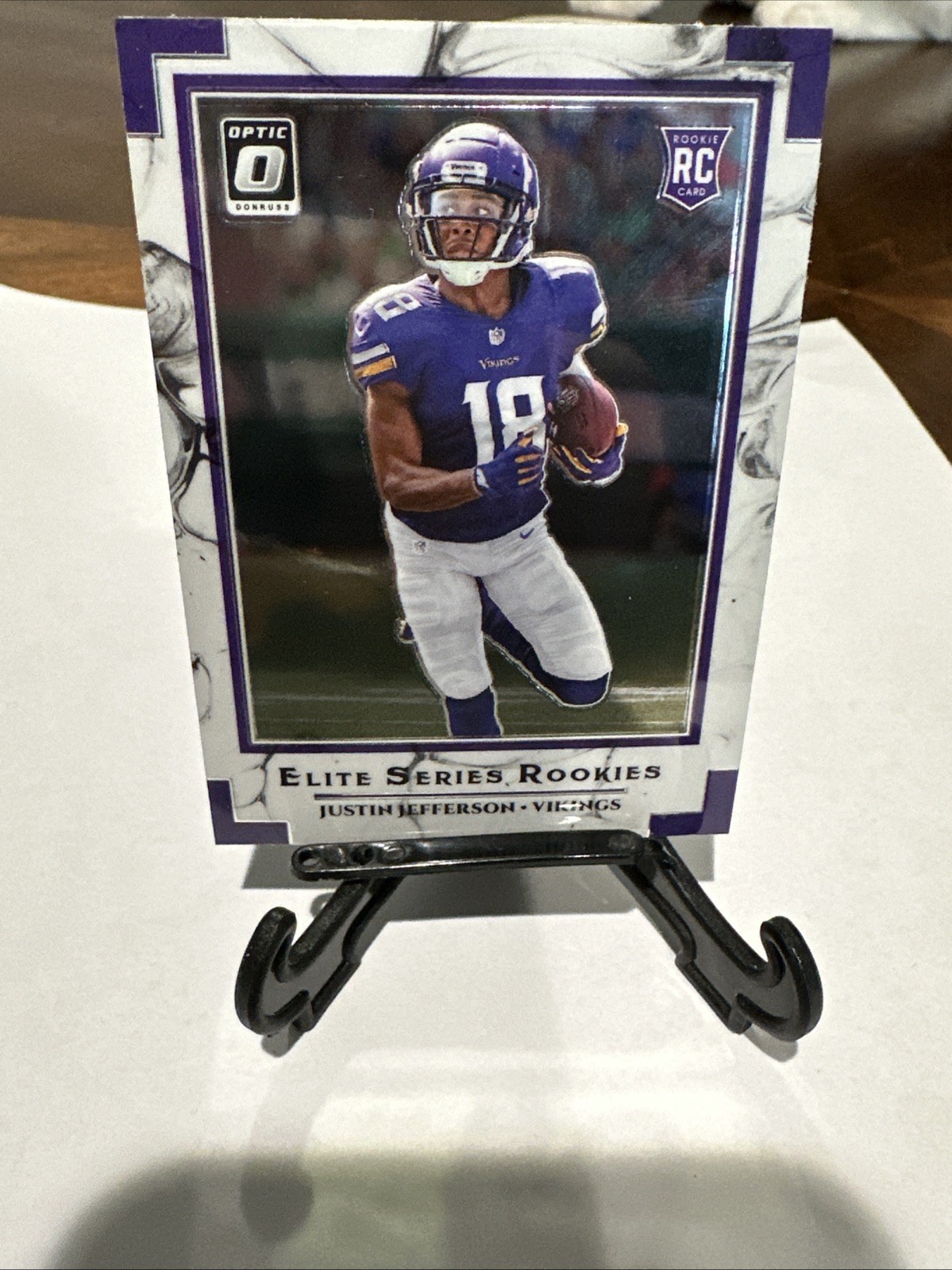 2020 Panini Donruss Optic - Elite Series Rookies Justin Jefferson #ESR-JUJ (RC)