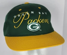 Green Bay Packers Vintage Drew Pearson Co. Embroidered Snapback Hat Cap 