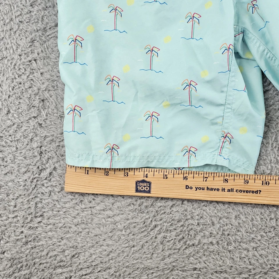 ambsn Board Shorts Mens 30 Palm Tree Swim Trunks Beach Surf Summer - Image 4 of 4