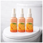 Zest Aroma Citrus Fresh Toilet Spray 3x60ml Pre-Poop Bowl Odour Eliminator