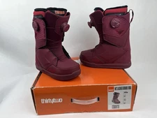 THIRTY TWO WOMENS LASHED DOUBLE BOA Maroon SIZE 8 (Worn Twice)