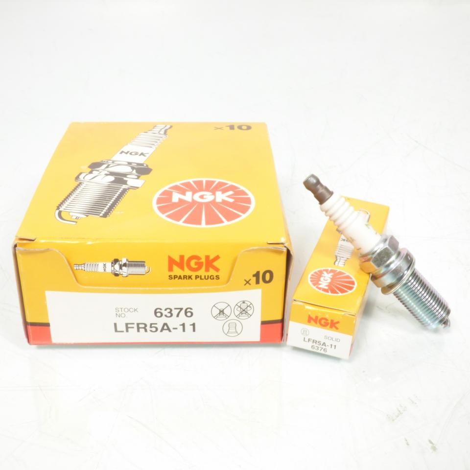 Bougie d'allumage NGK LFR5A-11 fin des ratés moteur de votre auto lot 10