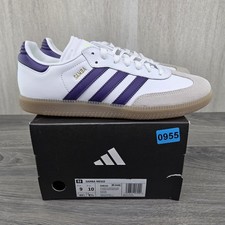 Adidas Samba Messi Size 9 Mens Black White Indoor Soccer Shoes