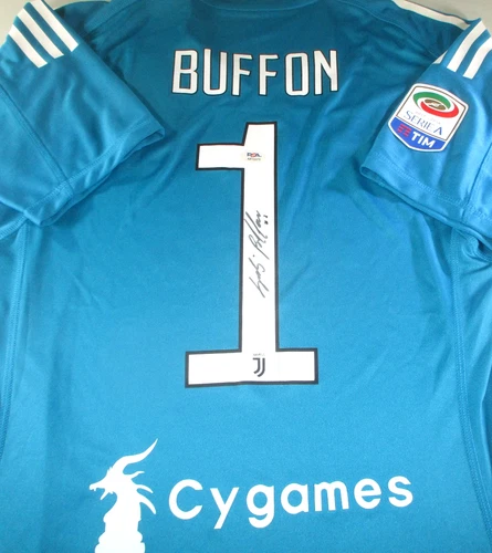 Gianluigi Buffon / Autographed Adidas Adizero Juventis F.C. Soccer Jersey / PSA