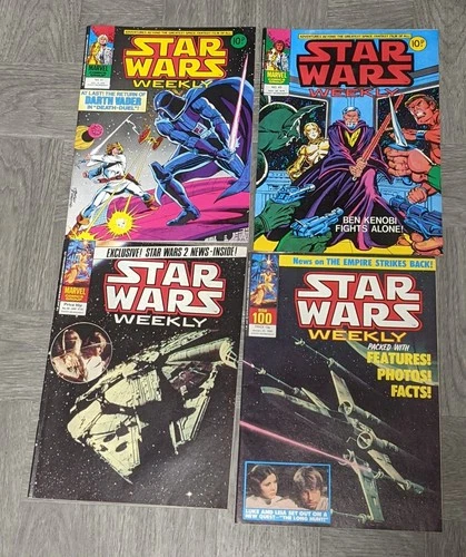 Star Wars Weekly #41 43 99 100 101 102 UK 79-80 The Empire Strikes Back Lot/19