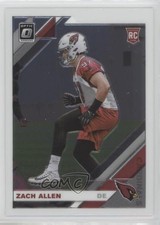 2019 Panini Donruss Optic Rookies Zach Allen #150 0o6v