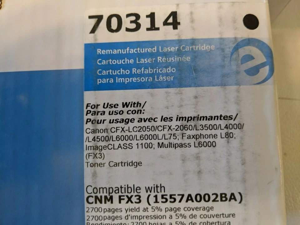 Set of 2 ELITE IMAGE Remanufactured 70314 Premium Laser Toner Cartridge Black - Image 2 of 3