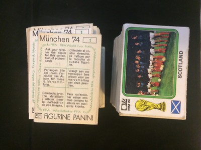 PANINI WC 74 (MUNICH 74) NEW STICKERS - NUM. 1 - 200 CHOOSE FROM THE LIST 