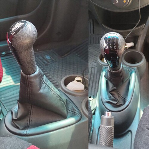 5Speed Gear Shift Knob With Boot For Chevrolet Holden Barina Spark(M300) 2011-15 - Picture 5 of 9