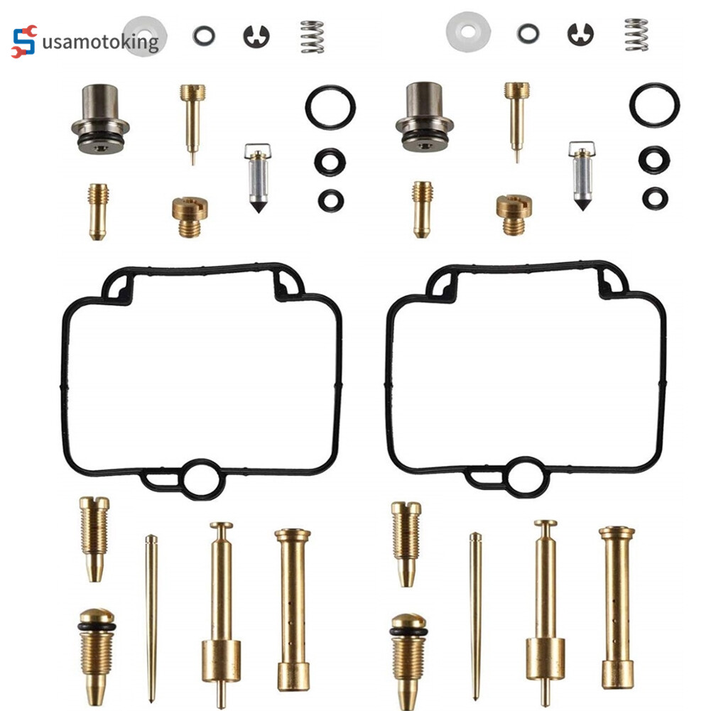 2 x Carburetor Carb Repair Rebuild Jet Kit For Suzuki DR350 DR350S