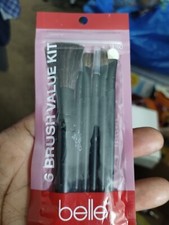 Belle 6 Brush Value Kit, makeup application- Great Travel size New