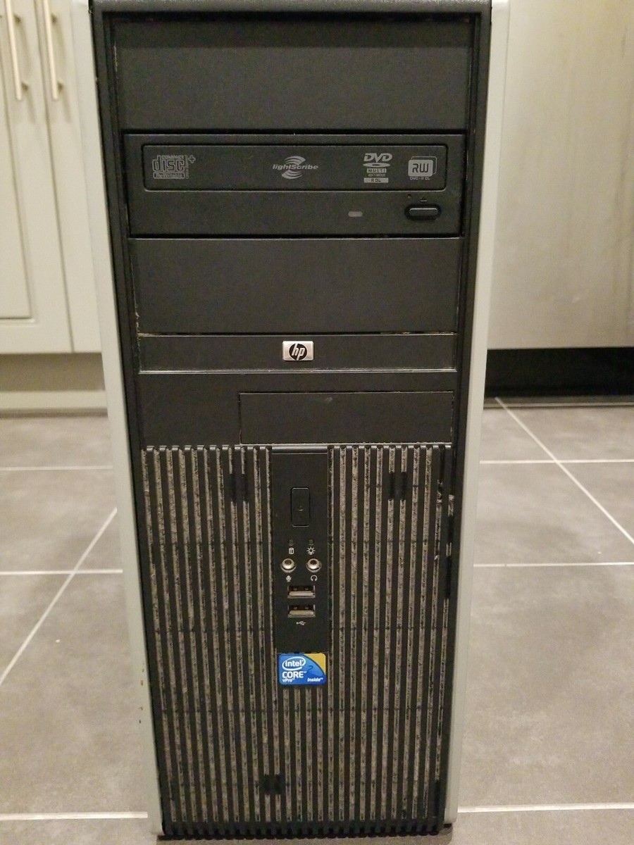 HP Compaq dc7900 Convertible Minitower Not working No Hard Drive