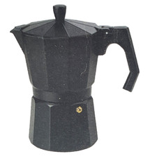 Espressokocher 9 Tassen 330ml Espresso Bereiter Maschine Edelstahl Mokka Maker