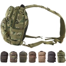 MINI MOLLE SHOULDER PACK 10 LITRE TRAVEL BAG TACTICAL PISTOL HOLDER ARMY WALLET