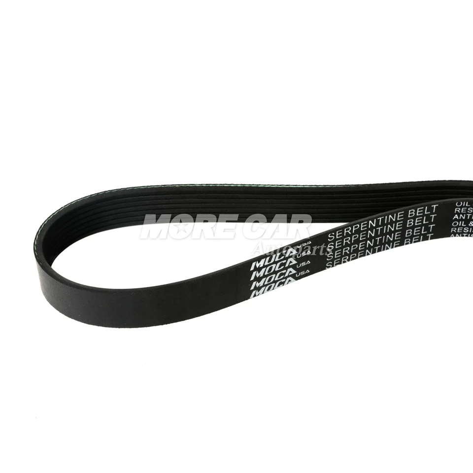 EPDM Serpentine Belt fit for 06-11 Honda Civic 2.0L 10-11 BMW X6 4.4L 7PK1646 - Image 4 of 4