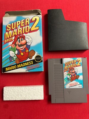 Super Mario Bros. 2 (Nintendo NES, 1988) - Boxed