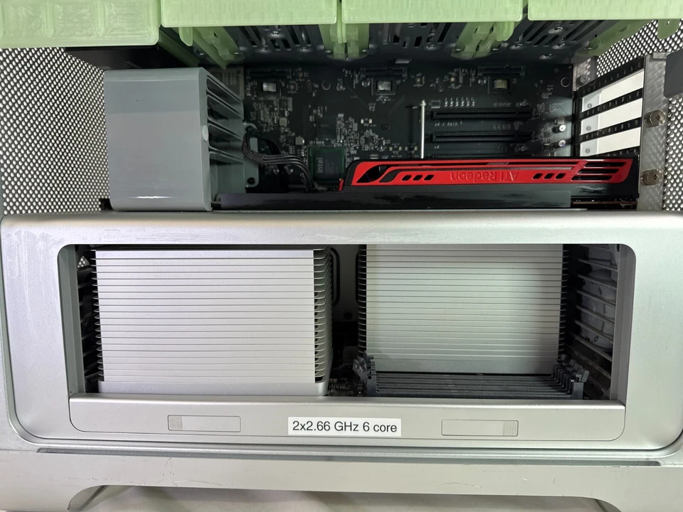 Apple Mac Pro 2010 5,1 A1289 12-Core 2x 2,66GHz 16GB 250GB SSD HD5770 Mojave - Bild 4 von 4