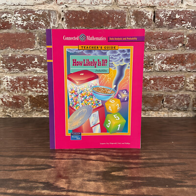 How Likely Is It? Teachers Guide To Probability By Lappan, Glenda