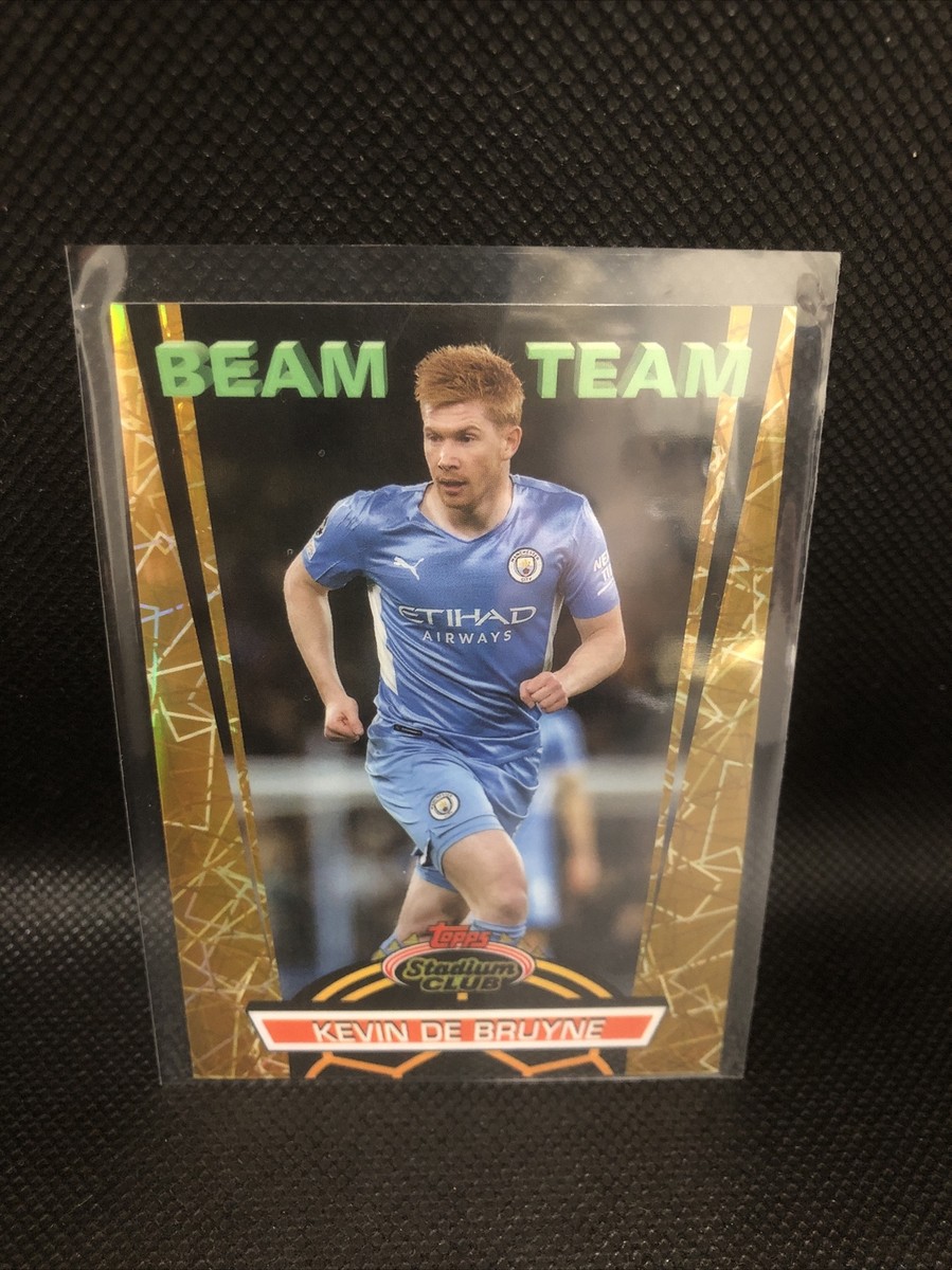 サッカー 25シリ サイン de bruyne topps auto デブライネ デ