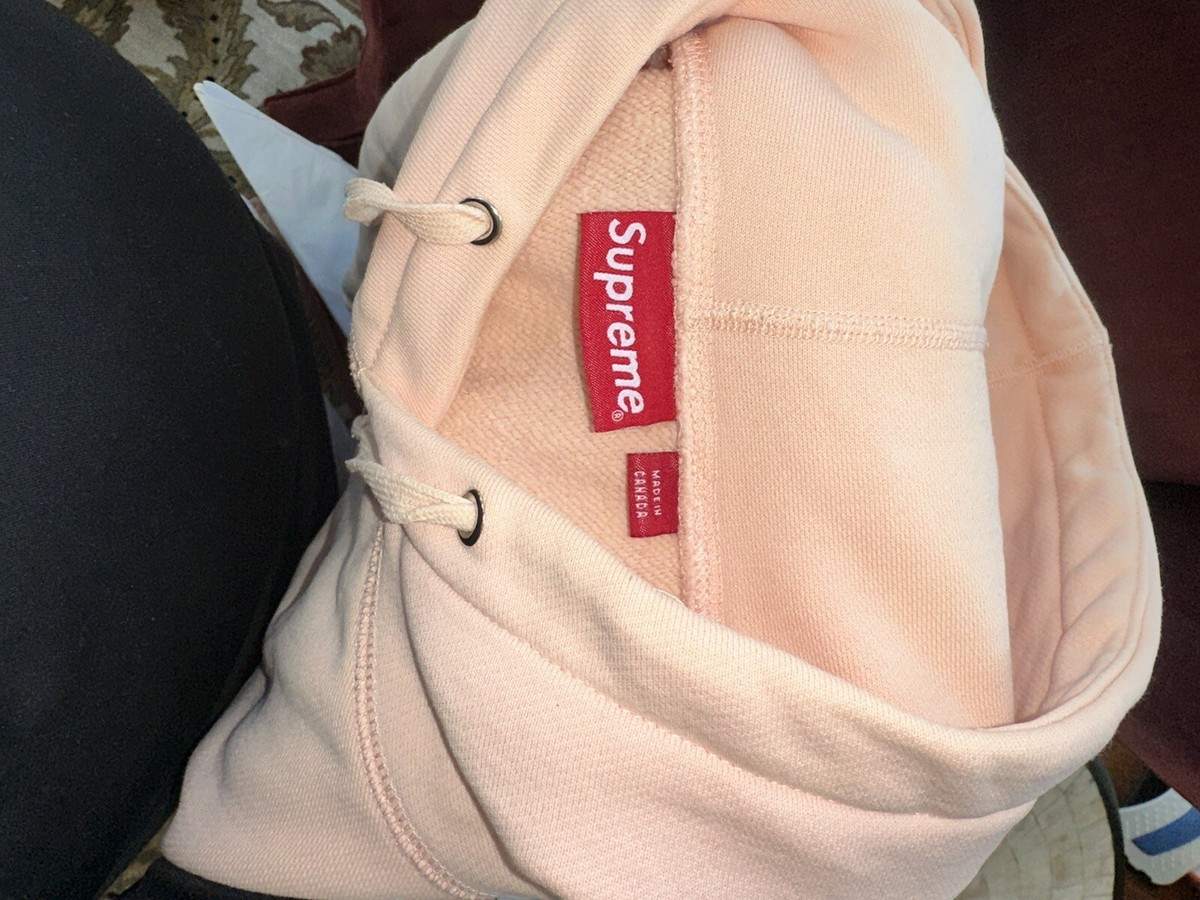 Supreme Box Logo Hoodie Fw16 Peach Size Large | eBay