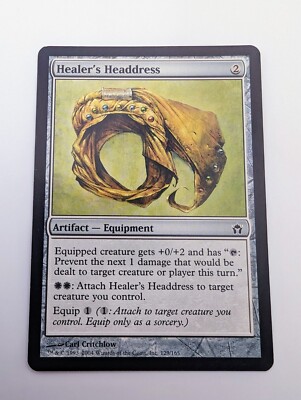 Magic the Gathering HEALER'S HEADDRESS Fifth Dawn  MTG